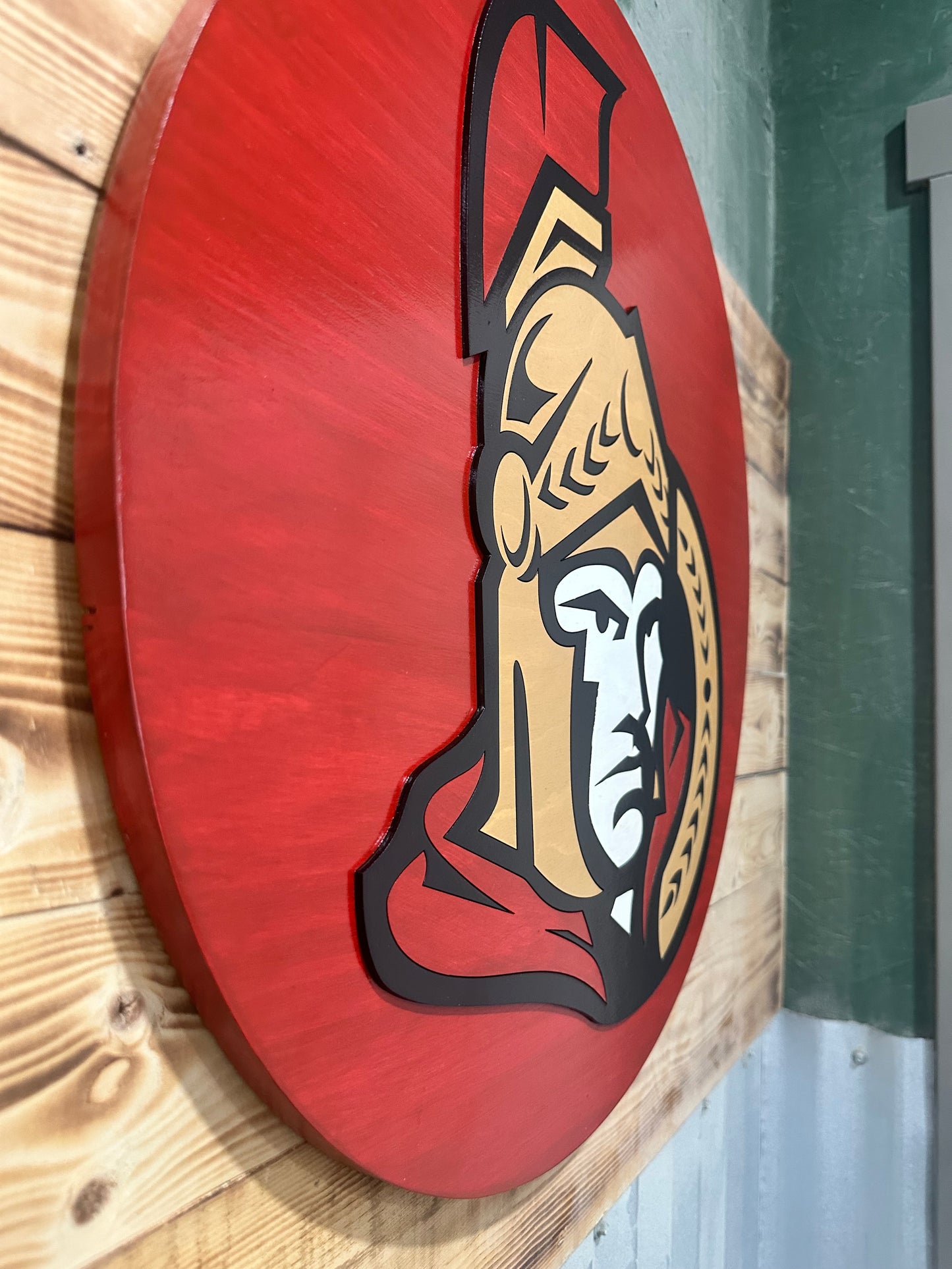 Ottawa Senators Wood Sign