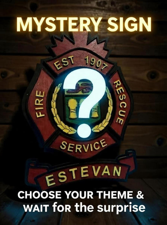 Mystery Box Sign