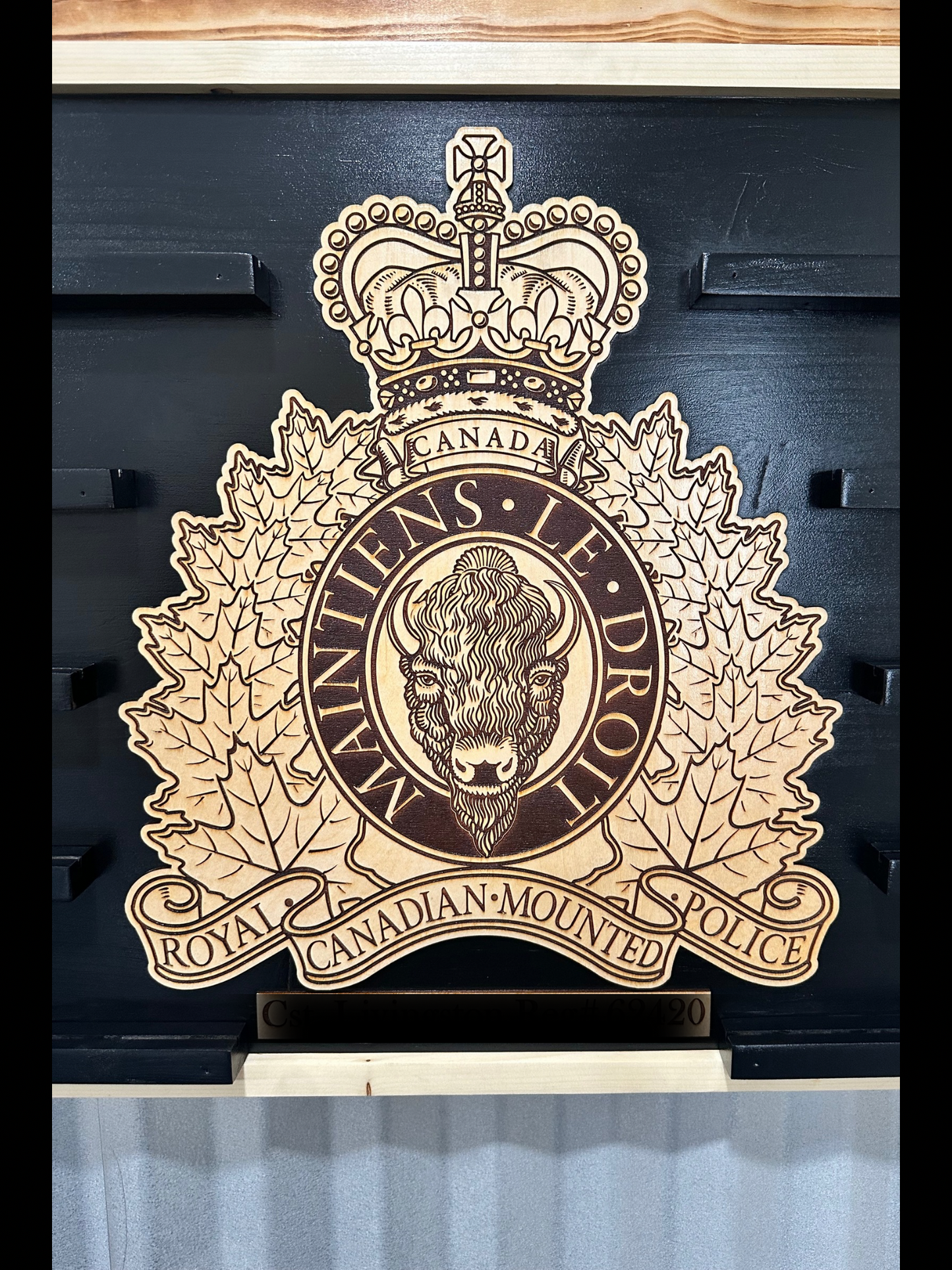 RCMP Challenge Coin Holder