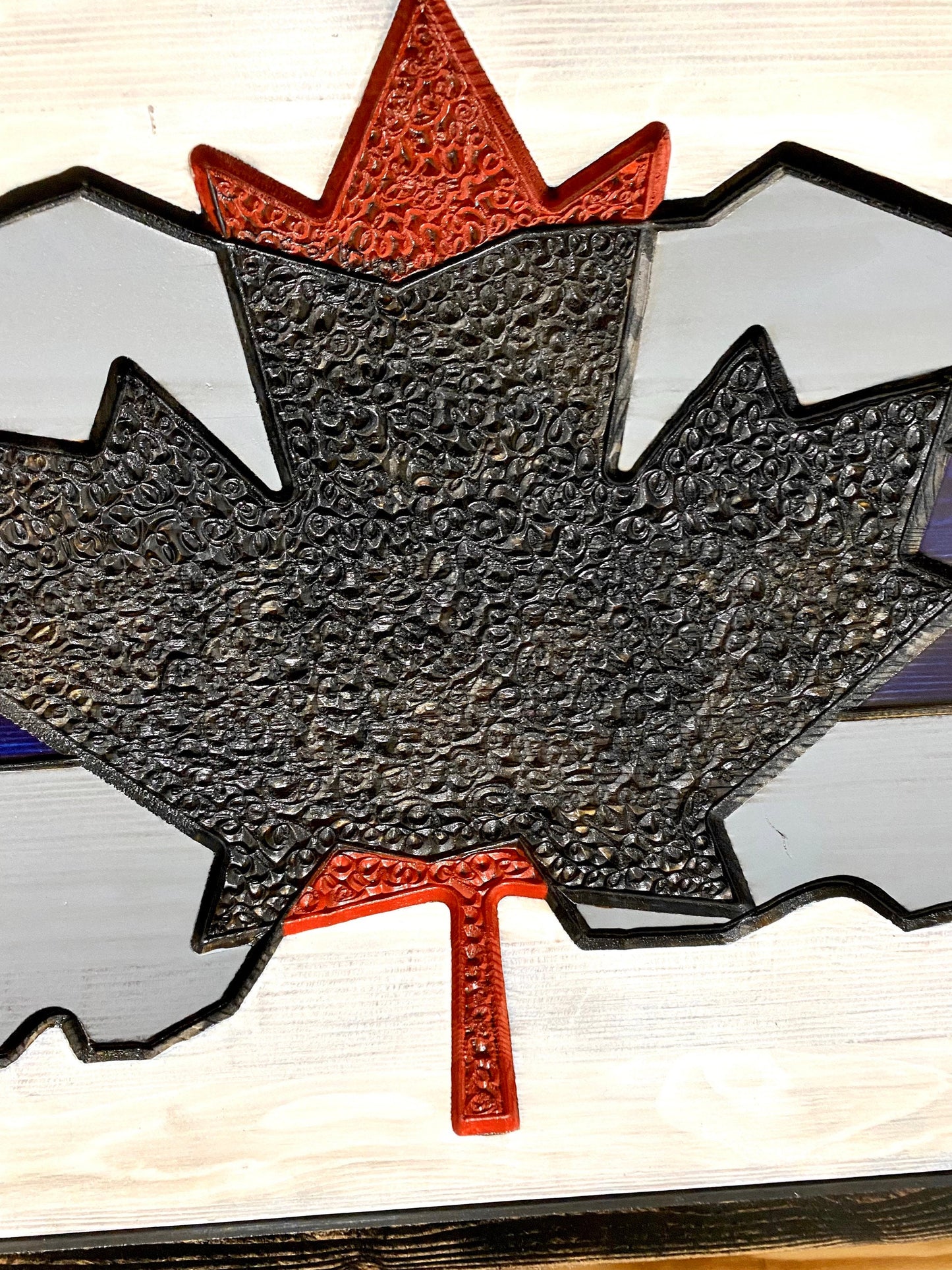 First Responder Wood Flag