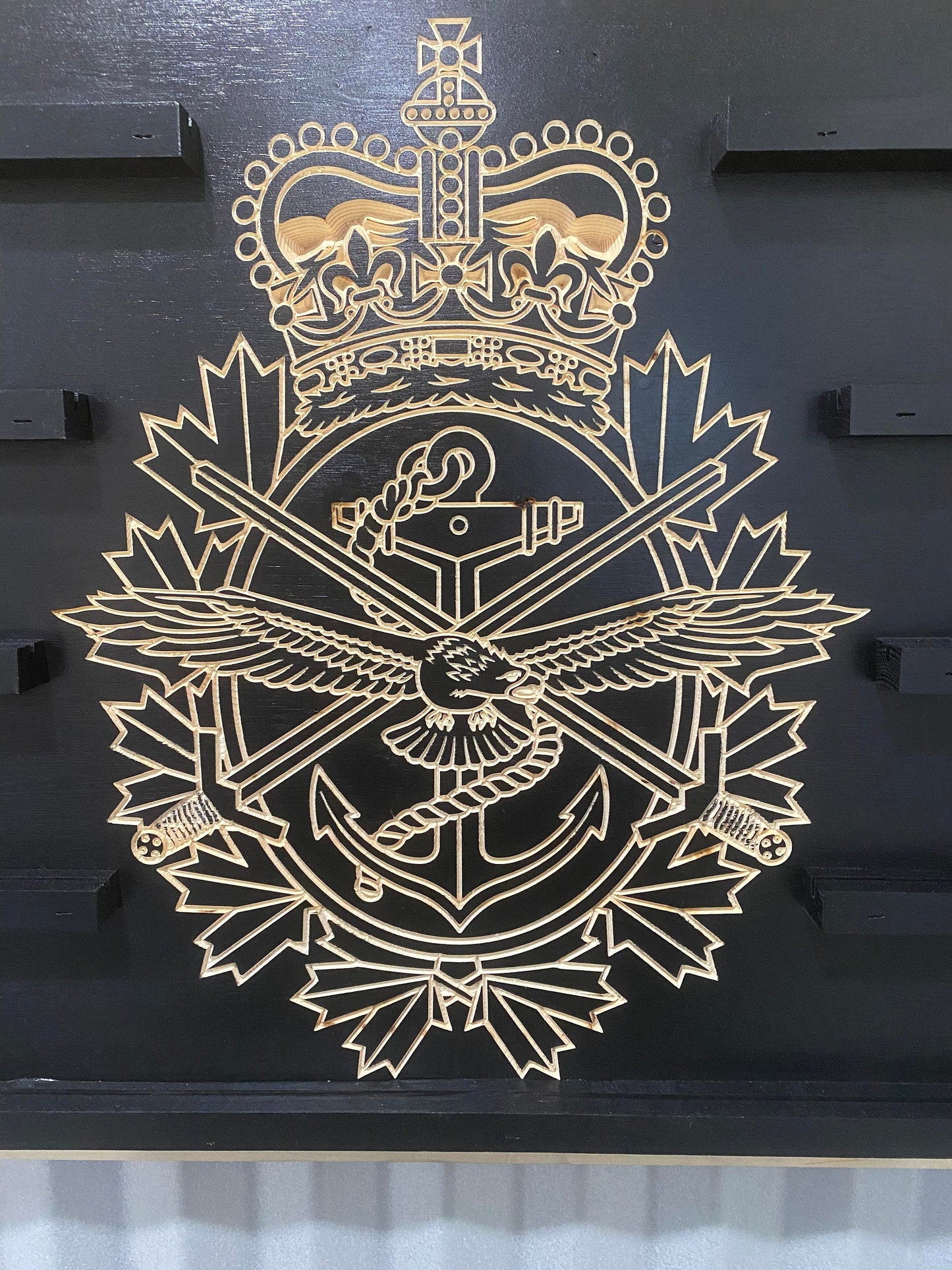 Canadian Military Challenge Coin Holder