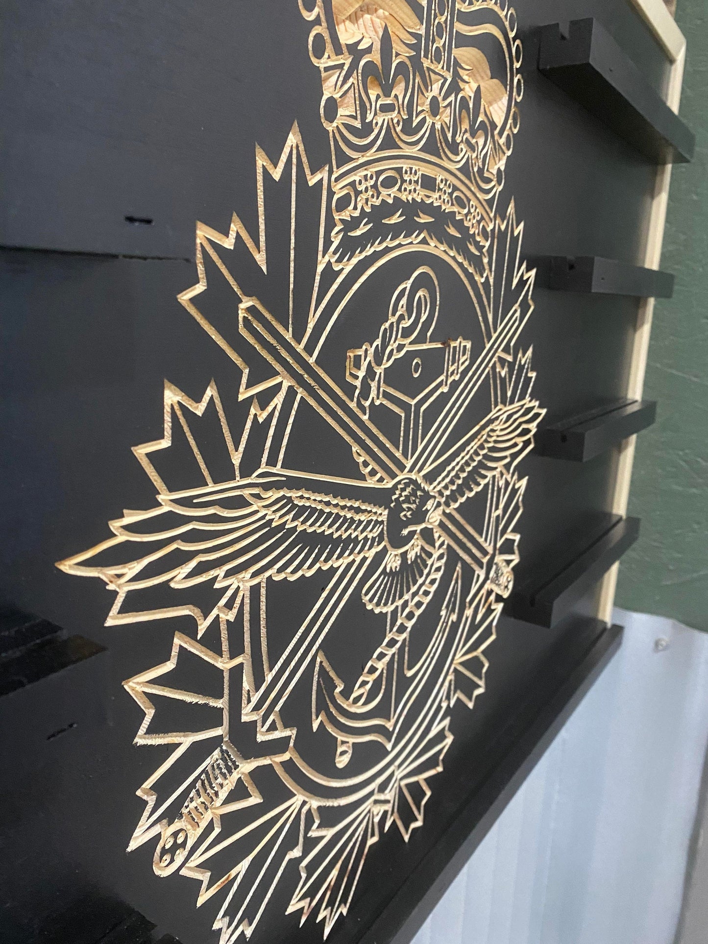 Canadian Military Challenge Coin Holder