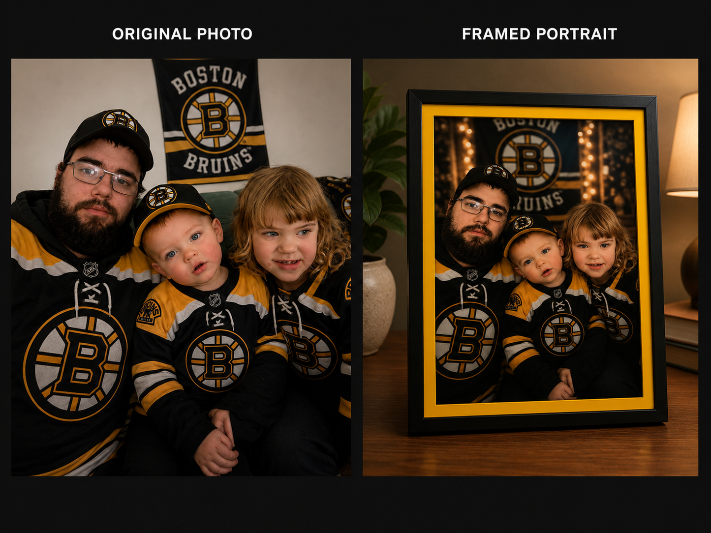 UV Printed Portriats / Custom Portraits