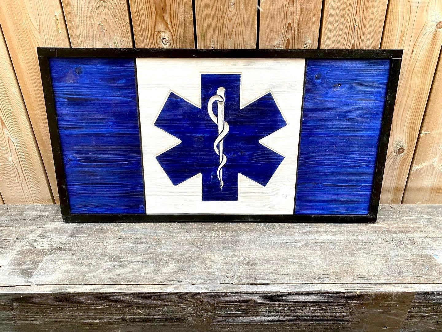 Star Of Life Flag