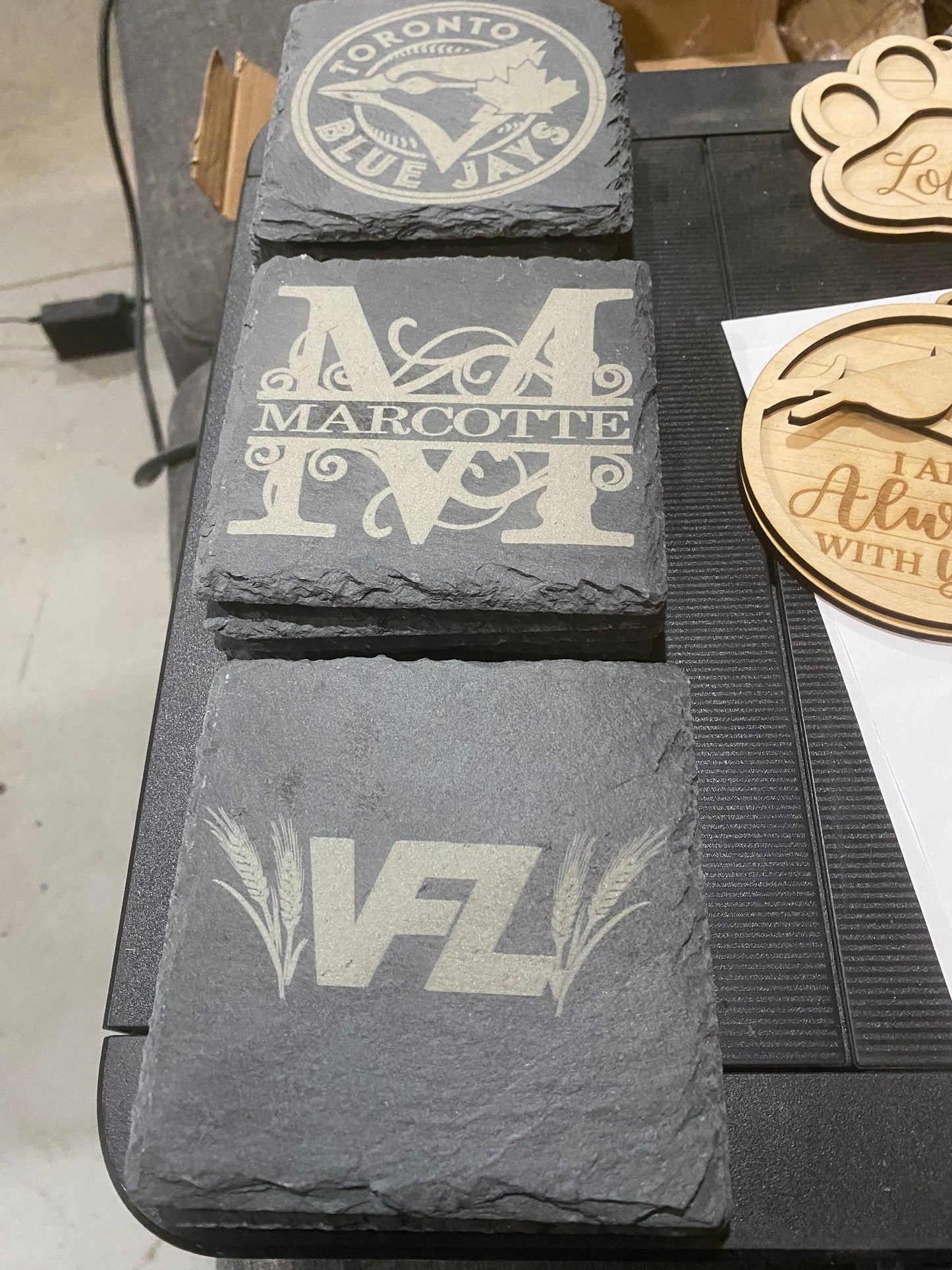 Slate Stone Coasters