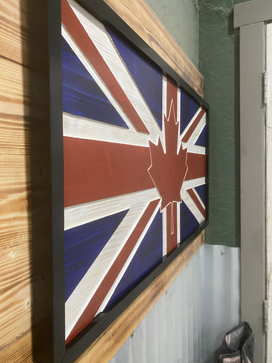 British/Canadian flag